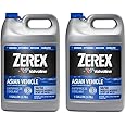 Zerex Asian Vehicle Blue Silicate and Borate Free 50/50 Prediluted Ready-to-Use Antifreeze/Coolant 1 GA (Pack of 2)