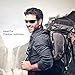 OMore Polarized Sports Sunglasses, Solar Shield Wayfarer Goggles, UV400 Protection with TR90 Frame