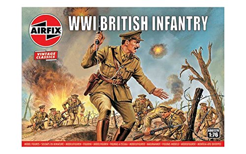 Airfix A00727V 1:76 WWI Soldier Figures 1:72nd Scale Military Figurine
