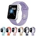 Apple Watch Replacement Band,Teslasz Soft Silicone Replacement Sports Wristbands Straps for Apple iWatch All Models (Lavender 38 MM)