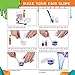 DIY Slime Kit - Includes Slime Containers, Ingredients and Supplies for 6 Different Kinds of Slime: Glow in the Dark, Neon Colored, Beads, Glitter - Fun Science & Chemistry Learning Activity for Kids
