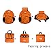 25L/30L/35L TIBAG Water Resistant Lightweight Packable Folding Daypack Backpack