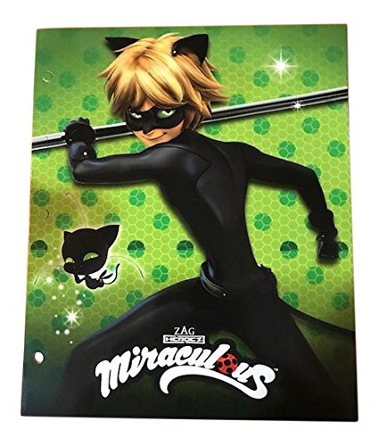 School Supplies for Elementary featuring Miraculous Folders, Writing Tablet, Pencils