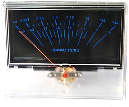 VU panel meter DB Level Header Audio preamp With Back light