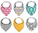 Baby Bandana Drool Bibs for Boys & Girls 6 Pack 