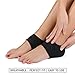 Plantar Fasciitis Foot Arch Support Wrap By Mello - Graduated Pressure Technology That Relieves From Pain, Prevents Fatigue, Aids Quick Muscle Recovery - Premium Quality, Breathable Material (M)