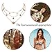 Edary Layered Necklaces Gold Choker with Evil Eye Rhinestone and Star Jewelry for Women and Girls