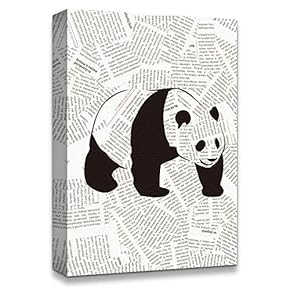 signwin Canvas Wall Art Animal On The Newspaper...