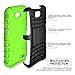 LG Optimus L70 Case, LG Optimus Exceed 2 Case, MagicMobile® Ultra Protective Shockproof Defender Cute Case for LG L70 Dual Hybrid Layer Rugged TPU Case for LG Optimus Real with Kickstand - Green