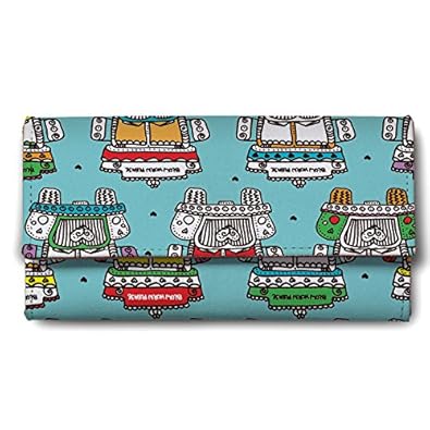 ShopMantra Indian Truck Seamless Pattern Ladies Wallet