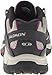 Salomon Women's Ellipse Aero W Hiking Shoe,Dark Titanium/Black/Anemone Purple,8.5 M US