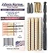 ZZem Screw 4-pk - #9x3-Permanent Door Hinge Repair Kit - Easy Stripped Screw Hole Repair - Reinforce Door Hinges, Strike Plates and Door Jamb Repair - Repair Stripped Hinge Screws in Minutes!