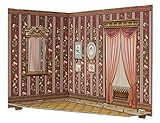 Keranova 291-01 26 x 20 x 15cm Clever Paper Doll House & Furniture Collection Living 3D Puzzle (2 Piece)
