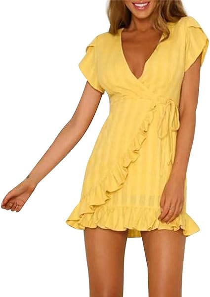 yellow shirt dress uk