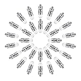 Vastar AD222 120 in 1 LED Party Lights for Paper Lanterns Balloons with 30 LED lights and 90 Button Batteries Decoration String Lights, White