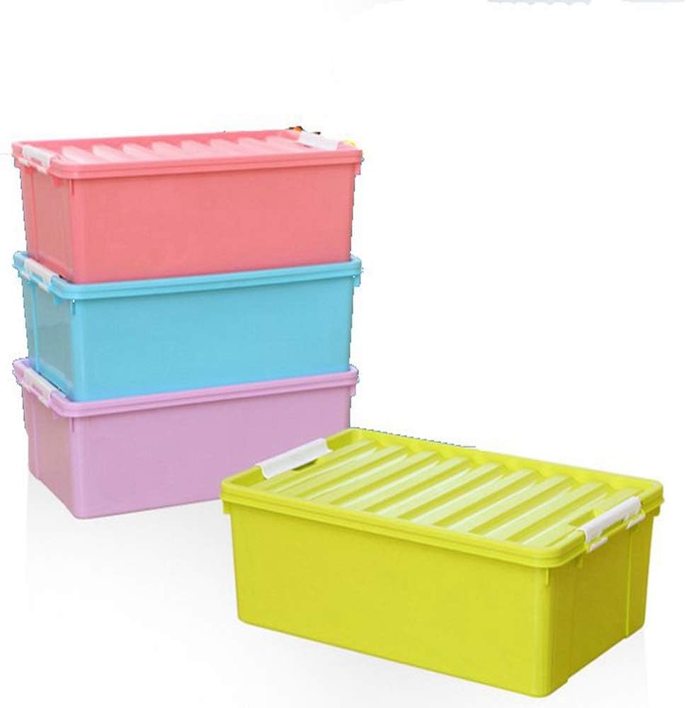 FANCYKIKI Caja Grande De Plástico con Tapa Sellada. Caja ...