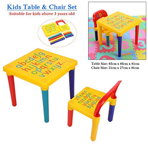 table and chair for 3 year old
