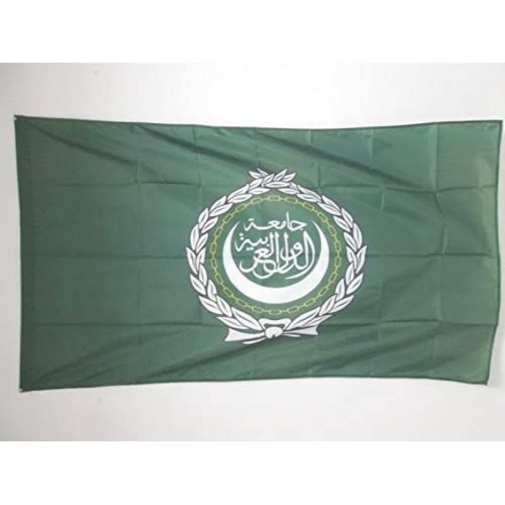 AZ FLAG - League of Arab States Flag - 3x5 Ft - Arab League Banner with Sleeve - 100% Polyester - Fade Resistant - Vivid Colors - 3' x 5' Feet - 150x90 Cm