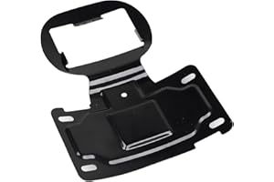 BID4ZE License Plate Relocator Bracket Mount for Harley Road Glide Electra Glide Ultra Classic Ultra Limited CVO 14-23,Black