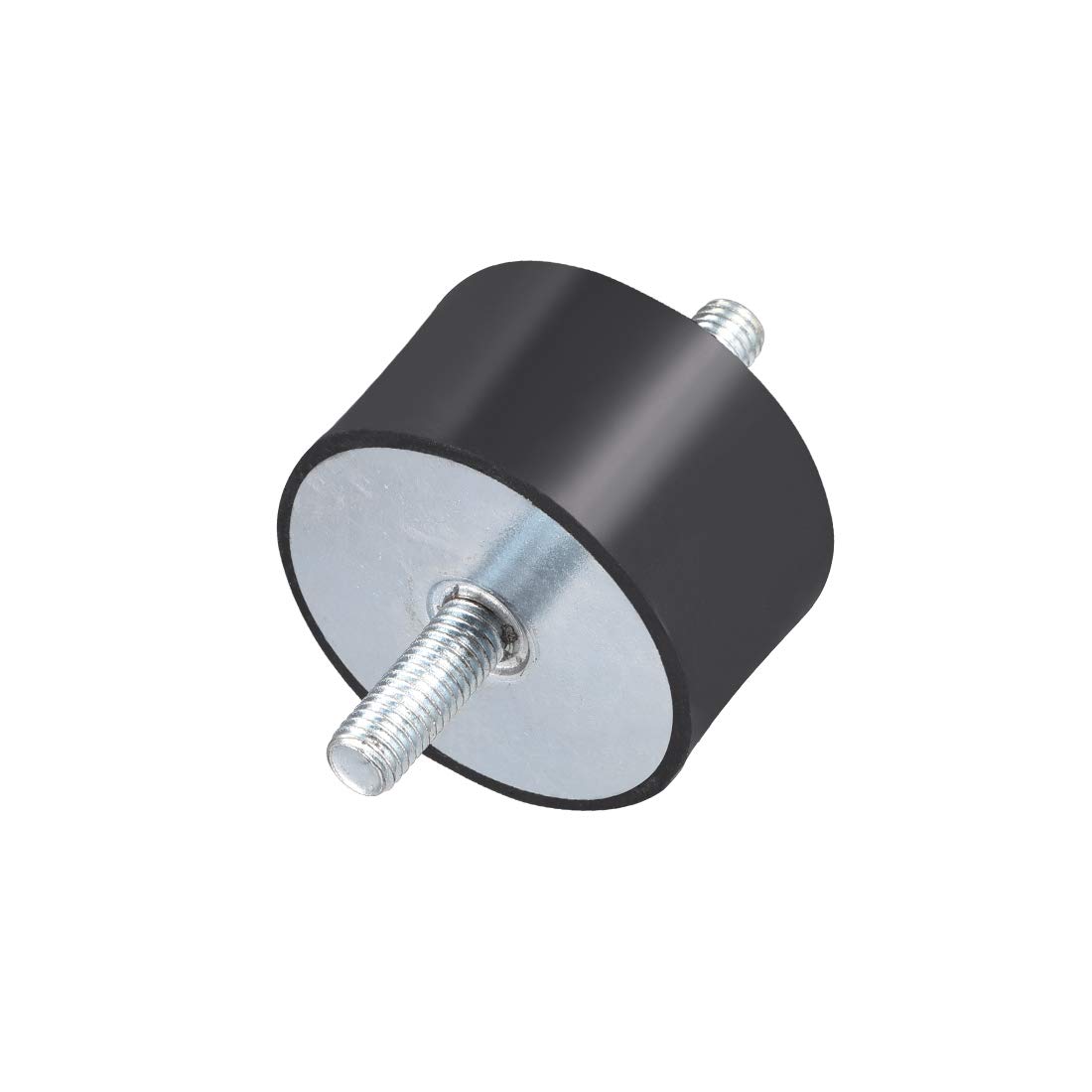 sourcing map 60 x 35mm Rubber Mounts,Vibration Isolators,Shock Absorber with M10 x 27mm Studs