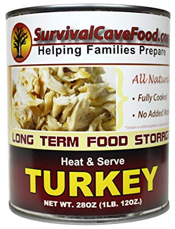 1 Case-Canned Meat (TURKEY) Long Term Food Storage-Survival Cave by Survival Cave [Foods] - Thumbnail 4