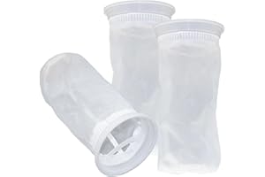 IBC Lid Filter Nylon Filter,IBC Tote Filter 3PCS, Washable Nylon Rain Barrel Screen Filter, IBC Lid Filter Fine Mesh Rain Bar