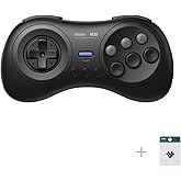 8BitDo M30 Wireless Bluetooth Controller Retro Gamepad for Switch, PC Windows, MacOS, Android, Raspberry Pi with Sega Genesis