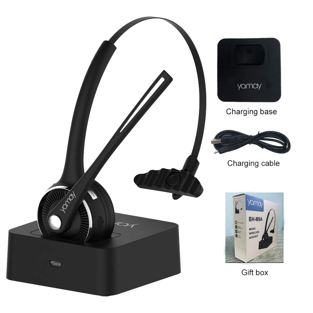 Pro Trucker Bluetooth Headset/Office Wireless Headset,YAMAY Bluetooth