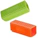 OVEE LANDO 2 Pack Hollow Rubber Pet Dog Cat Hair Remover Cars Furniture Carpet Clothes Sofa Cleaner Brush primary