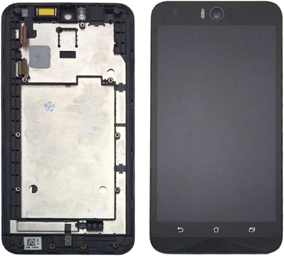 Screencart LCD Display and Touch Screen Digitizer Combo for Asus Zenfone Selfie ZD551KL with Frame Black