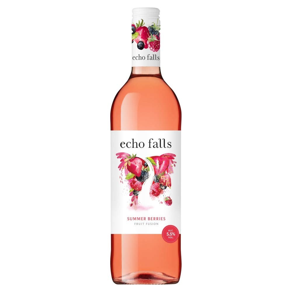 Echo Falls Summer Berries Fruit Fusion Wine, 75cl