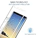 LK [3 Pack] Screen Protector for Samsung Galaxy Note 8, Liquid Skin [Full Coverage] [Case Friendly] HD Clear Anti-Bubble Film with Lifetime Replacement Warranty