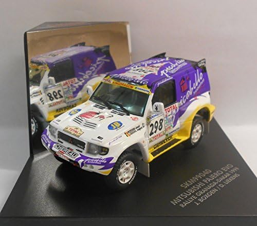 Skid 1/43 Scale Diecast Model SKM99040 MITSUBISHI PAJERO EVO J.BOXOEN 99