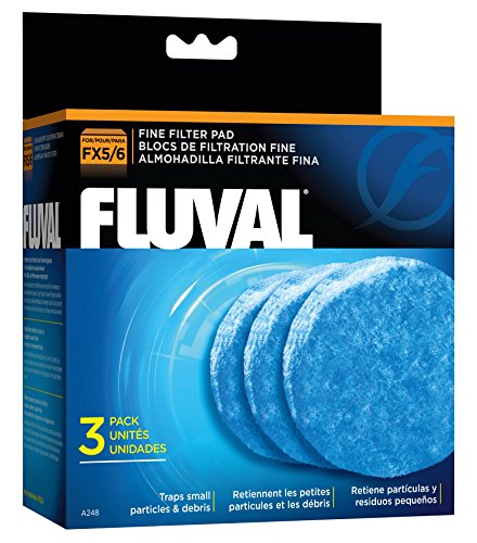 Fluval fx5 fine filter polishing pad - 3-pack