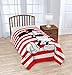 Disney Mickey Mouse Jersey Stripe Red/White Plush 62