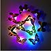 Clearance Sale!DEESEE(TM)5pcs Colorful Changing Butterfly LED Night Light Lamp Home Room Party Desk Wall Decor