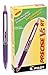 Pilot, Precise V5 RT Refillable & Retractable Rolling Ball Pens, Extra Fine Point 0.5 mm, Purple, Pack of 12