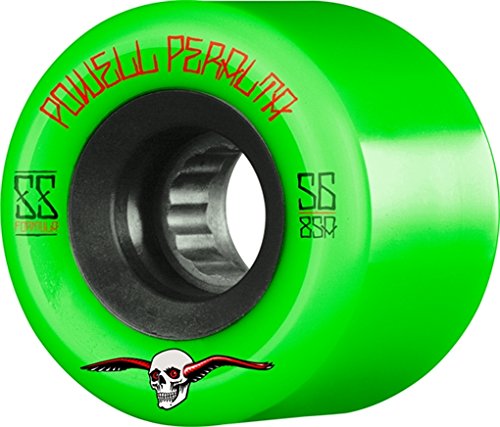 Powell Peralta G-Slides Green / Black Skateboard Wheels - 56