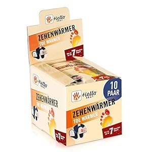 WarmpACK teenwarmer, 10 paar, eenvoudig uitpakken en 7 uur lang genieten van warmte