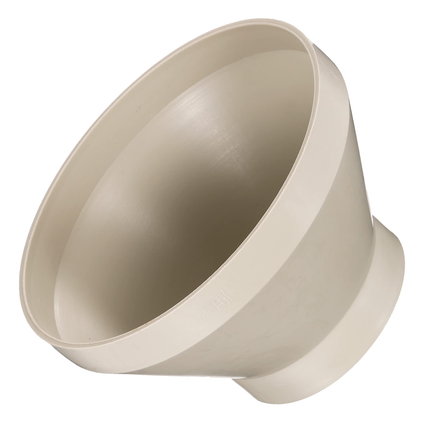 PATIKIL 8" (200mm) to 4" (110mm) Duct Reducer Connector, Heating Cooling Ventilation Tube Fire-Resistant Increaser Adapter Pipe Fitting for Vent System