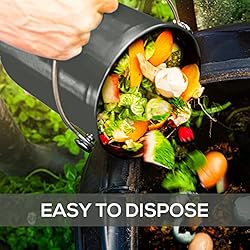 Utopia Kitchen Compost Bin for Kitchen Countertop