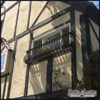 Sevilla Iron Faux Balcony 54in. Length by 18in. Height