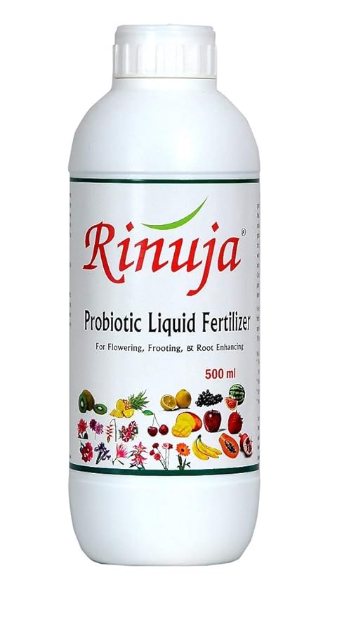 RINUJA - Probiotic Organic Fertilizer for Flowering, Fruiting & Root Enhancing - for All Indoor and Outdoor Plants
