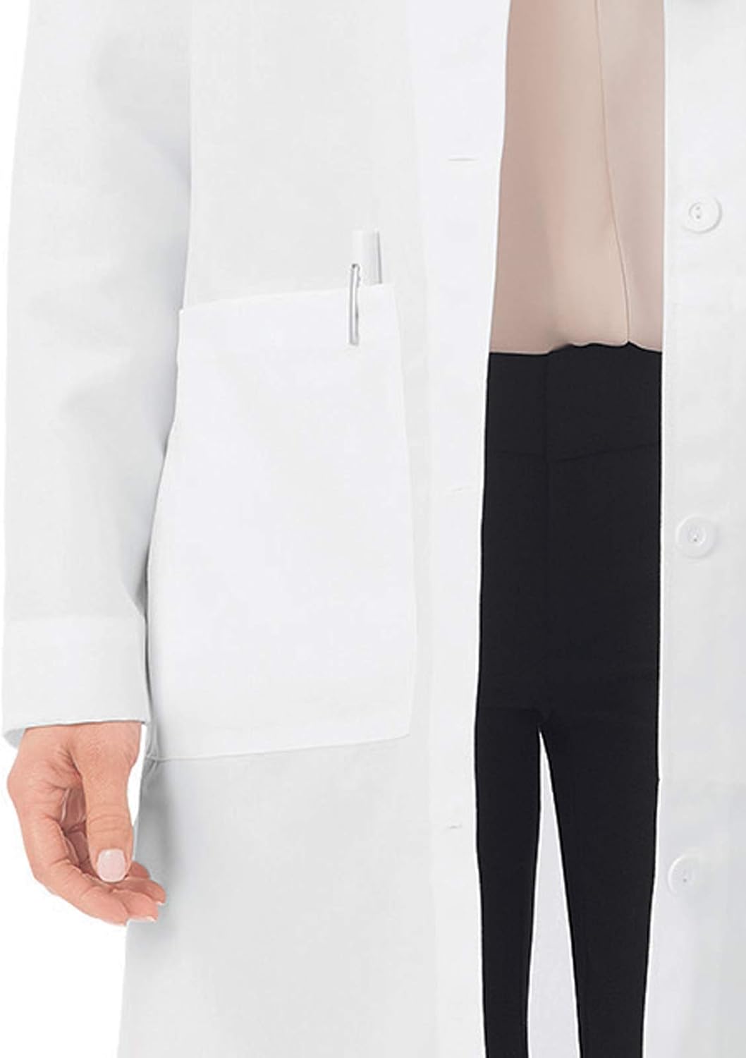 Meta 1964 Women's 37" Lab Coat: Clothing