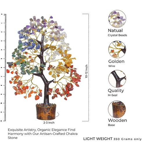 Seven Chakra Tree Crystal Gifts Crystal Tree Of Life Tree Of Life