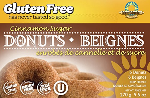 Kinnikinnick Gluten Free Cinnamon Sugar Donuts [2 Pack]
