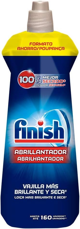 Finish Dishwasher Polisher, Dry, Glossy and No Marks - 3 x 800 ml - Total 600 Washes, 600 ml (Pack of 4) - Image 4