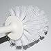 Toilet Brush,Deserthome Good Grips Hideaway Compact Long Holder Non-porous Base Bathroom Brush