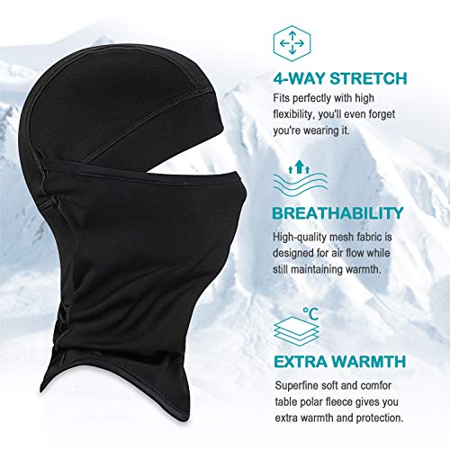 Balaclava Ski Mask Winter Face Mask for Men Women Cold Weather Skiing