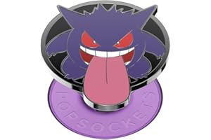 ​​​​PopSockets Phone Grip with Expanding Kickstand, Adhesive Grip, Enamel, Pokemon - Glow in The Dark Gengar Night Shade
